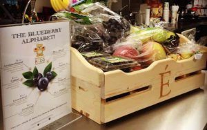 Eminence Kids Foundation box of fruit and vegetables