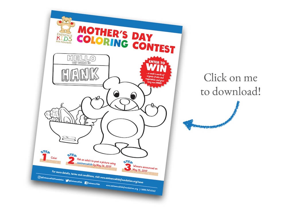 Eminence Organic Skin Care Coloring Contest