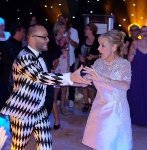 Boldijarre and Susie Ellis, founder of Global Wellness Summit